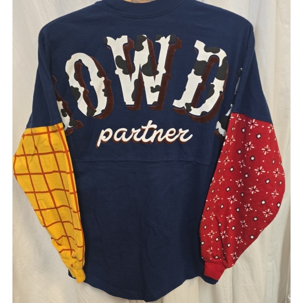 Disney Store Parks Toy Story Woody 25th Anniversary Spirit Jersey XS Cotton - Picture 8 of 10